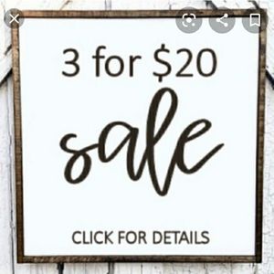 🎀3 for $20 bundle🎀